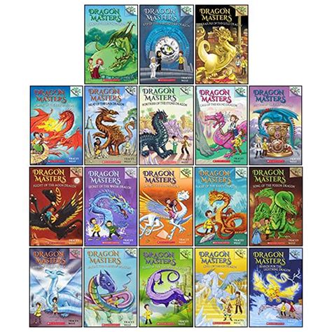 Dragon Masters Series Collection 18 Books Set By Tracey West Rise Of