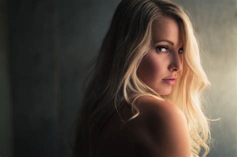 X Rikki Six Looking At Viewer Blonde Blue Eyes Sensual Gaze Open Mouth Kb Hd