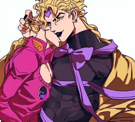 Dio Brando And Giorno Giovanna Jojo No Kimyou Na Bouken And 2 More