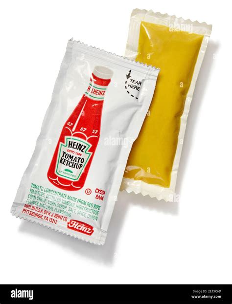 Heinz Mustard Packets