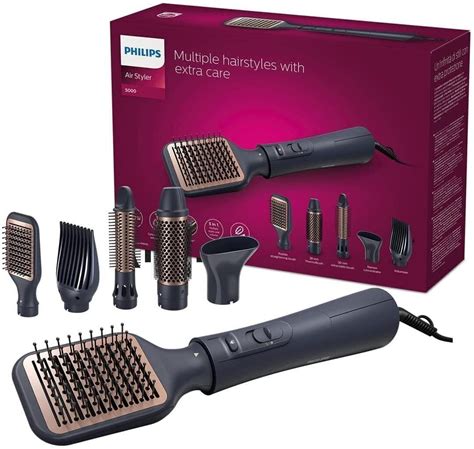 Philips 5000 Series Air Styler BHA530 00 Warmluftbürste Set online