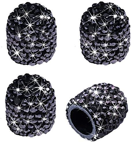 Amazon SAVORI Valve Stem Caps 4 Pack Handmade Crystal Rhinestone