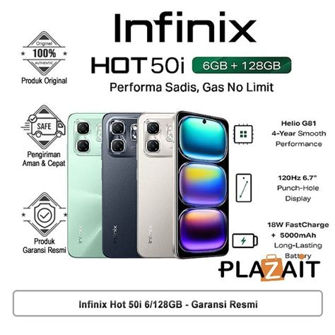 Jual Infinix Hot I Gb Up To Gb Extended Ram Helio G Inch Hz Punch Hole