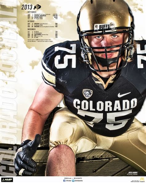 2013 Colorado Buffaloes Schedule Posters The Ralphie Report