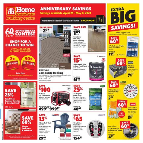 Home Hardware Building Centre ON Flyer April 25 To May 1