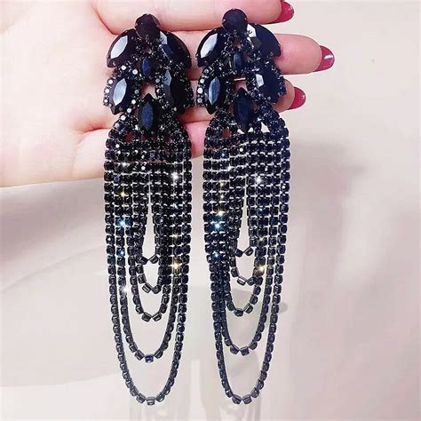 Fyuan Boucles D Oreilles G Om Triques En Clip Pour Femme Bijoux