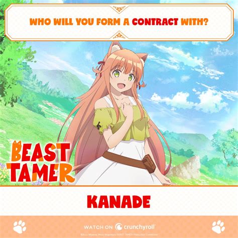 Crunchyroll On Twitter Will You Form A Contract Via Beast Tamer