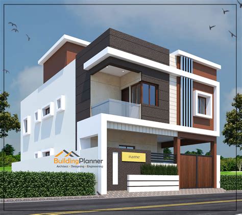 3050 North Facing House Plans With Duplex Elevation NBKomputer