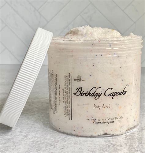 Birthday Cake Scrub Hermanas Beauty Co