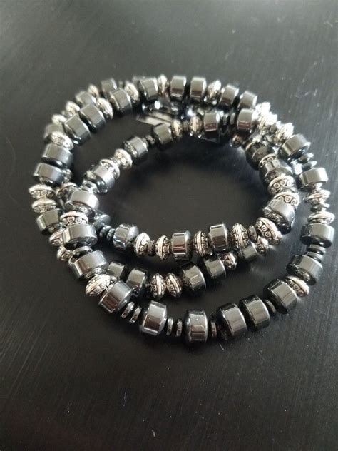 Men S Hematite Bracelets New To Our Men S Collection Starting March