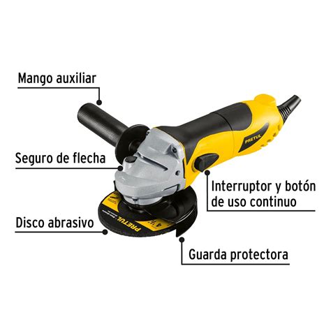 Esmeriladora Pretul Angular De 4 1 2 700w Esma 4 1 2p2 Coppel