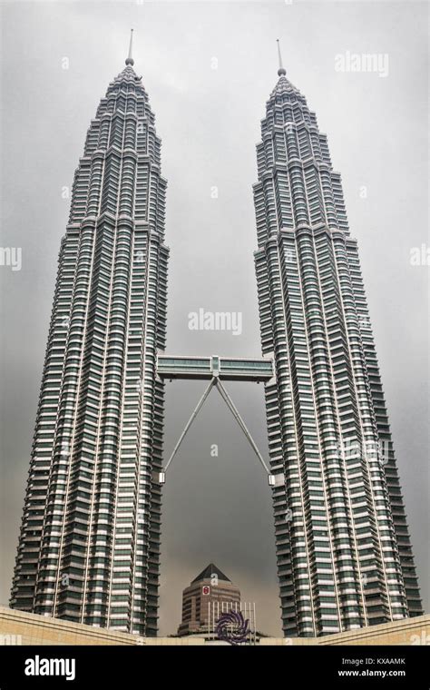 Kuala Lumpur Malaysia December Petronas Twins One Of The