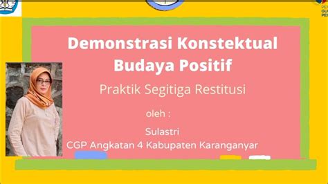 A Demonstrasi Konstektual Budaya Positif Youtube