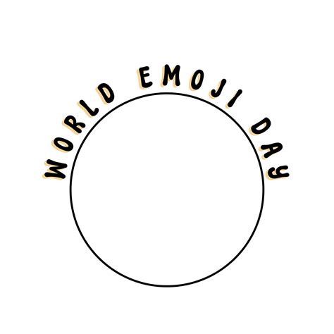 Monde Emoji Journ E Texte Calligraphie Monde Emoji Journ E Typographie