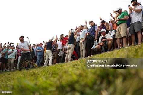 Michael Block Of The Corebridge Financial Pga Team Hits His Third