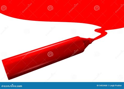 Red Marker Drawing Chart Stock Image | CartoonDealer.com #6805573