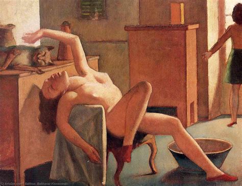 Nude With Cat 1949 By Balthus Balthasar Klossowski 1908 2001