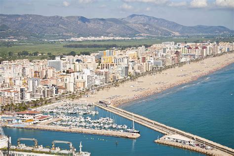 Playa Y Puerto De Gandia Photo Valencia Aerial