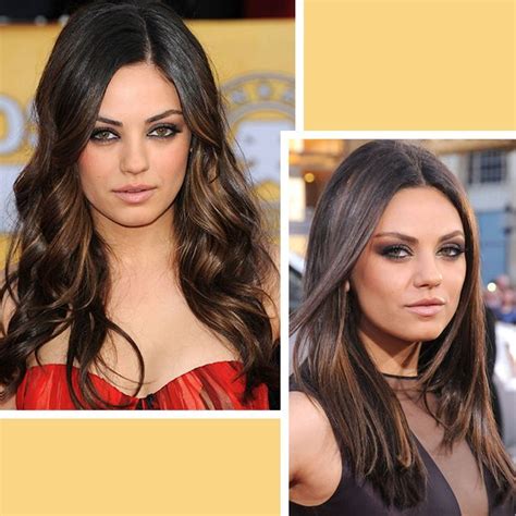 Mila Kunis Balayage Highlights Are Sooo Pretty Mila Kunis Hair