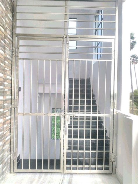 Simple Stainless Steel Door Grill At Rs Sq Ft Stainless Steel