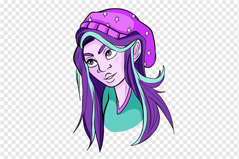 Nose Mermaid Nose Purple Face Violet Png Pngwing