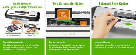 Vacuum Sealer INK-VS01-Updated — INKBIRD AUSTRALIA