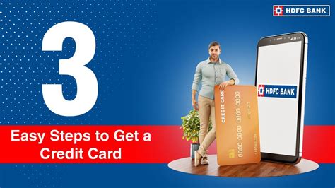 Get Your Hdfc Bank Credit Card In 3 Easy Steps Youtube