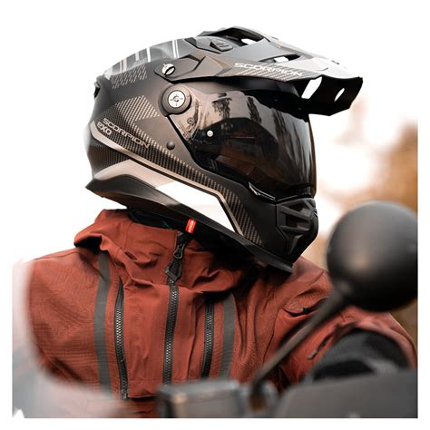 Scorpion Adf Air Desert Motorhelm Biker Outfit