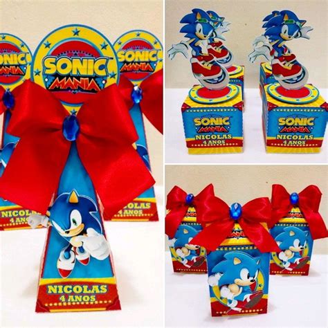 Lembrancinha Sonic Elo7 Produtos Especiais