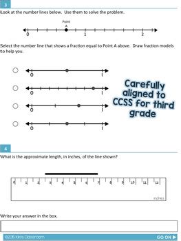 Sbac Math Test Prep Rd Grade Printable Practice For Standardized Tests