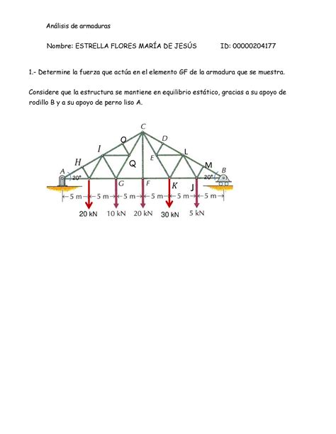 Examen De Armaduras Grupo Hrs Estrella Flores Mar A De Jes S