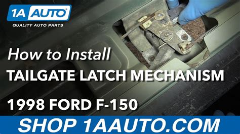 How To Replace Tailgate Latch Mechanism 97 04 Ford F 150 Youtube