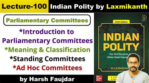 L100 Classification Of Parliamentary Committees Ad Hoc And Standing