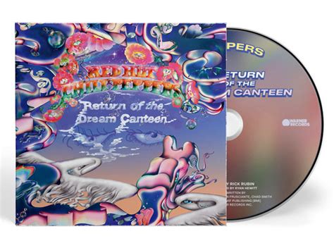 RED HOT CHILI PEPPERS Return Of The Dream Canteen Softpack Booklet 16 Pagine Discoshop