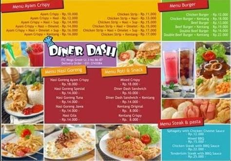 Contoh Menu Dalam Bahasa Inggris Lembar Edu