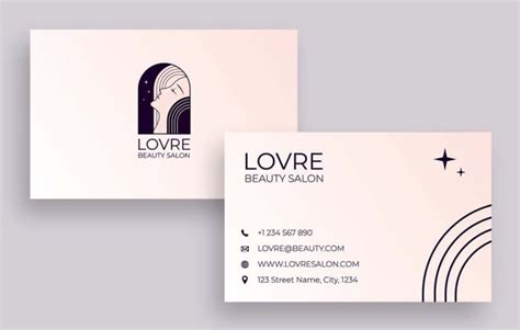 Beauty Salon Business Cards Templates Free