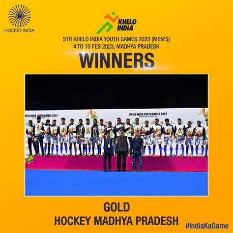 Hockey India On Twitter Congratulations To The Winners Of The Th