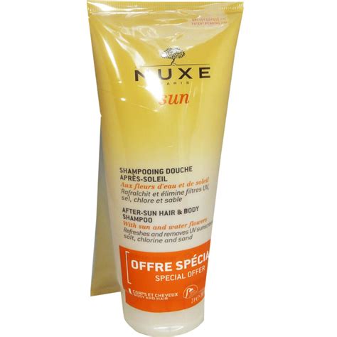 Nuxe Sun Shampooing Douche Apres Soleil Lot De 2 X 200 Ml