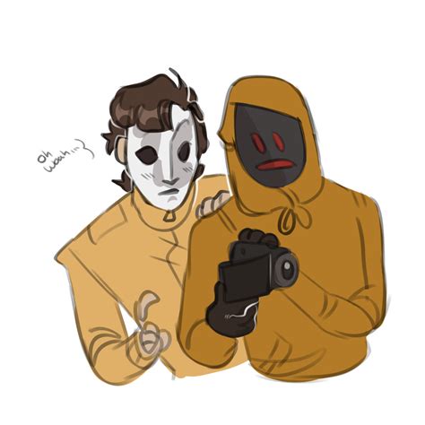 Masky Marble Hornets Fan Art