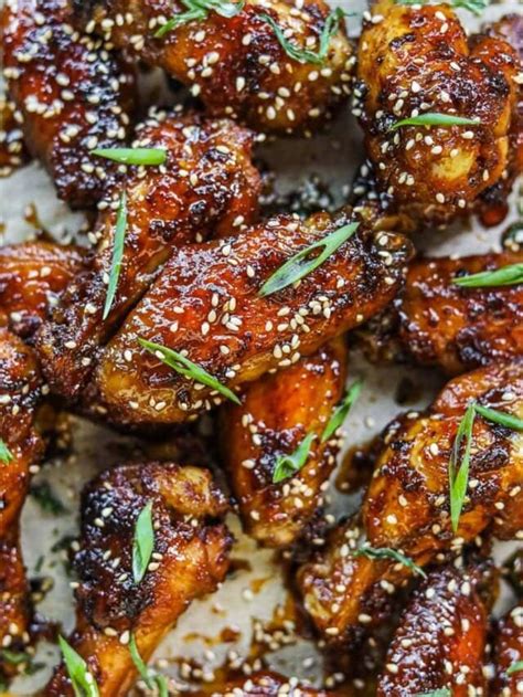 Honey Soy Garlic Wings The Heirloom Pantry