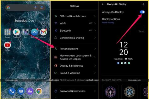 Always On Display How To Customize And Enable AOD In Realme UI 2 0