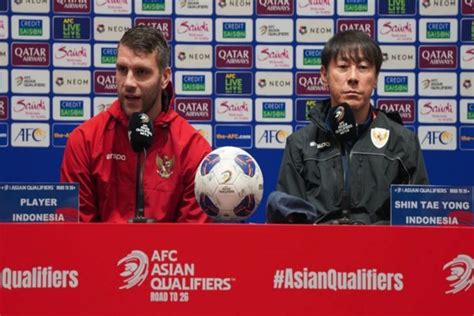 Shin Tae Yong Optimistis Timnas Indonesia Finis 4 Besar Di Kualifikasi