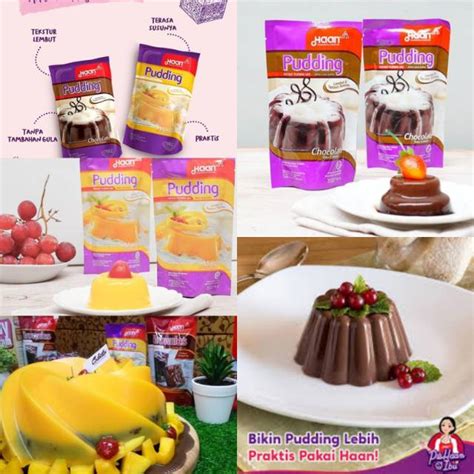 Jual Haan Pudding Bubuk Puding Premix Bubuk Puding Susu Instan Shopee