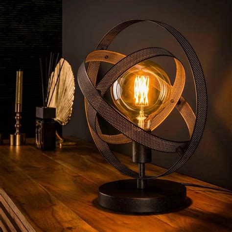 Famlights Industrie Tischlampe Lenny Vintage Look Steampunk