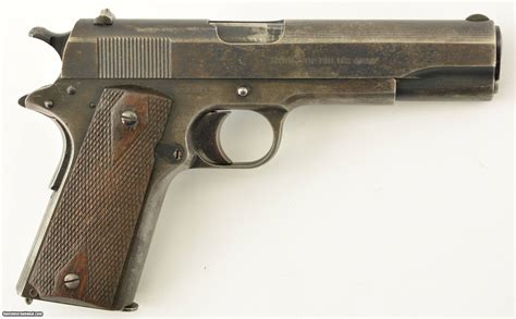 Ww1 Colt 1911 45 Auto Pistol 1918