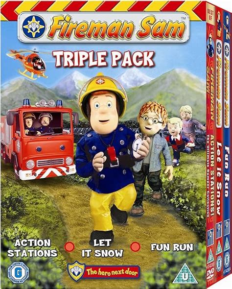 Amazon Co Jp Fireman Sam Triple Pack Import Anglais Dvd