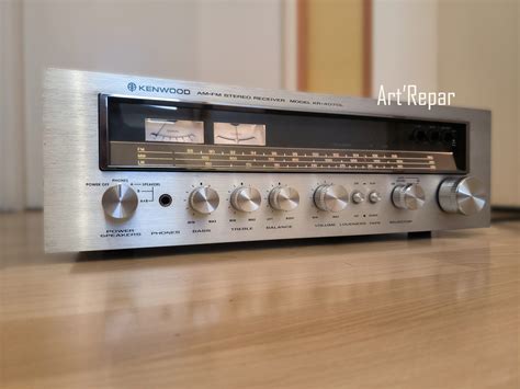 Amplificateur Tuner Stereo Kenwood Kr Hifi Vintage S Art Repar