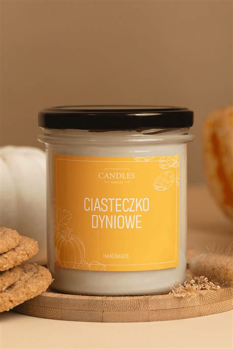 Ciasteczko Dyniowe Wieca Sojowa Ml Candles Marbles Naturalne