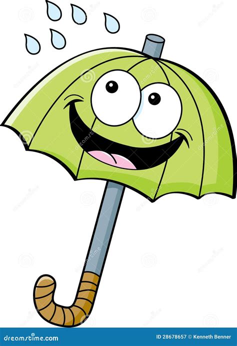 Cartoon Umbrella Stock Vector Illustration Of Clip Umbrella