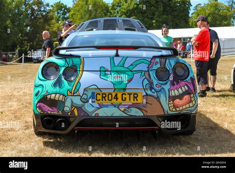 Nissan Gtr Black Edition Zombie Car Wrap Supercar Weekend Im National